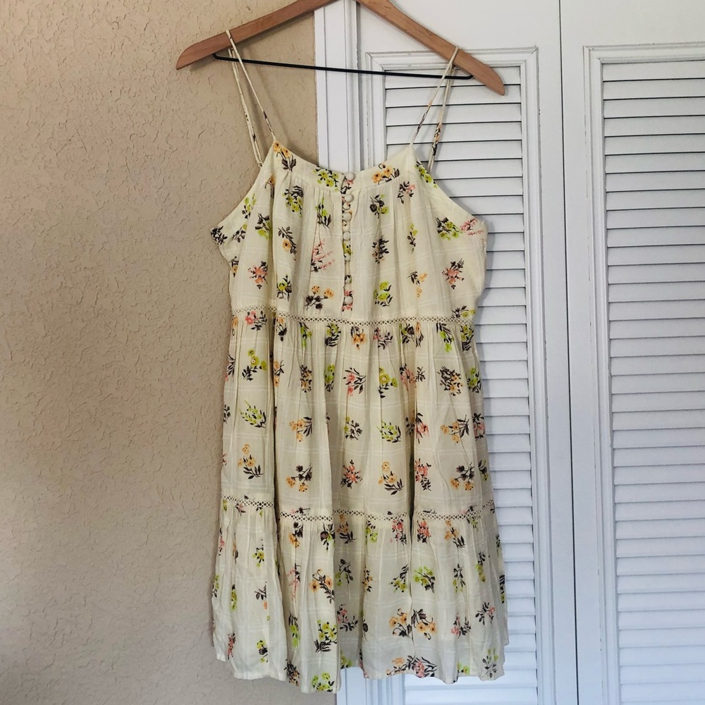 NWOT Floral Mini Dress/Top